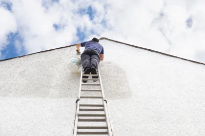 Peinture extérieure à Douilly — façades et ravalement